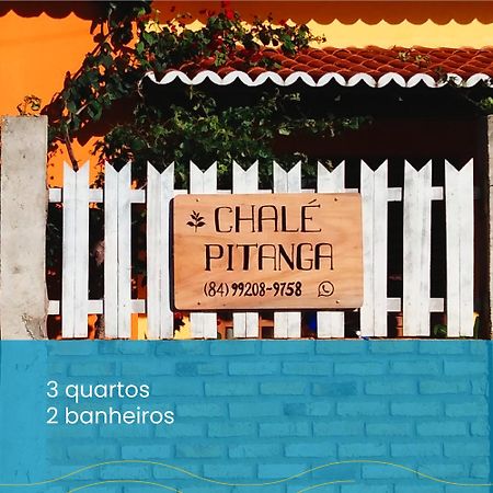 Chale Pitanga Villa เซามิเกลโดกอสโตโซ ภายนอก รูปภาพ