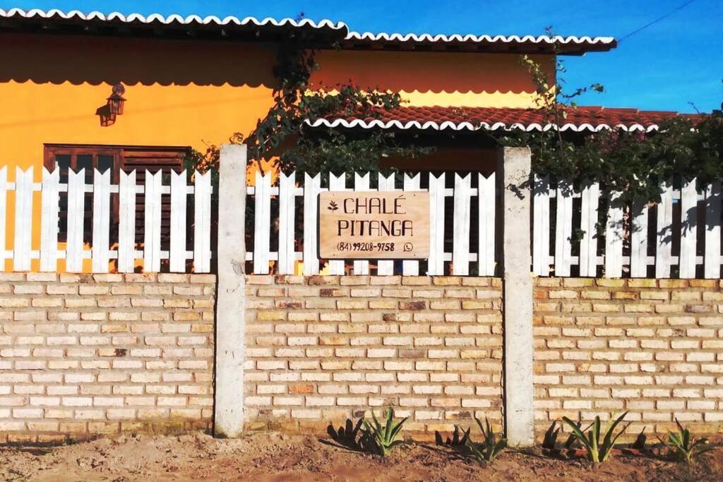 Chale Pitanga Villa เซามิเกลโดกอสโตโซ ภายนอก รูปภาพ